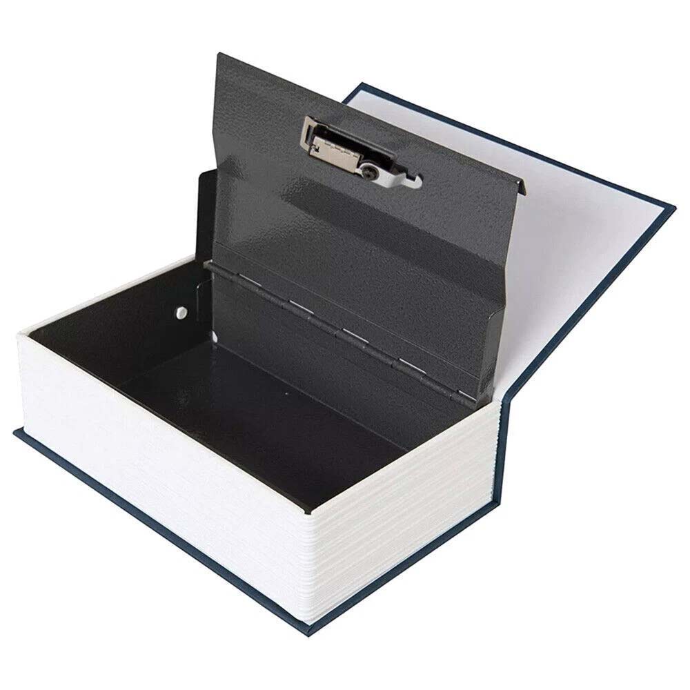 Portable Hidden Safe Book – Combination Lock Book Safe, Secret Storage Box (18cm)