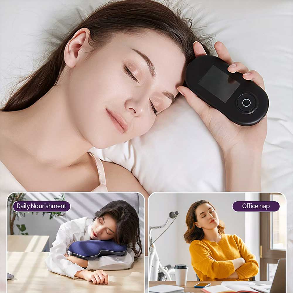 CES Ultra Sleep Aid Device – Rechargeable Vagus Nerve Stimulator with Ear Clips for Insomnia & Anxiety Relief