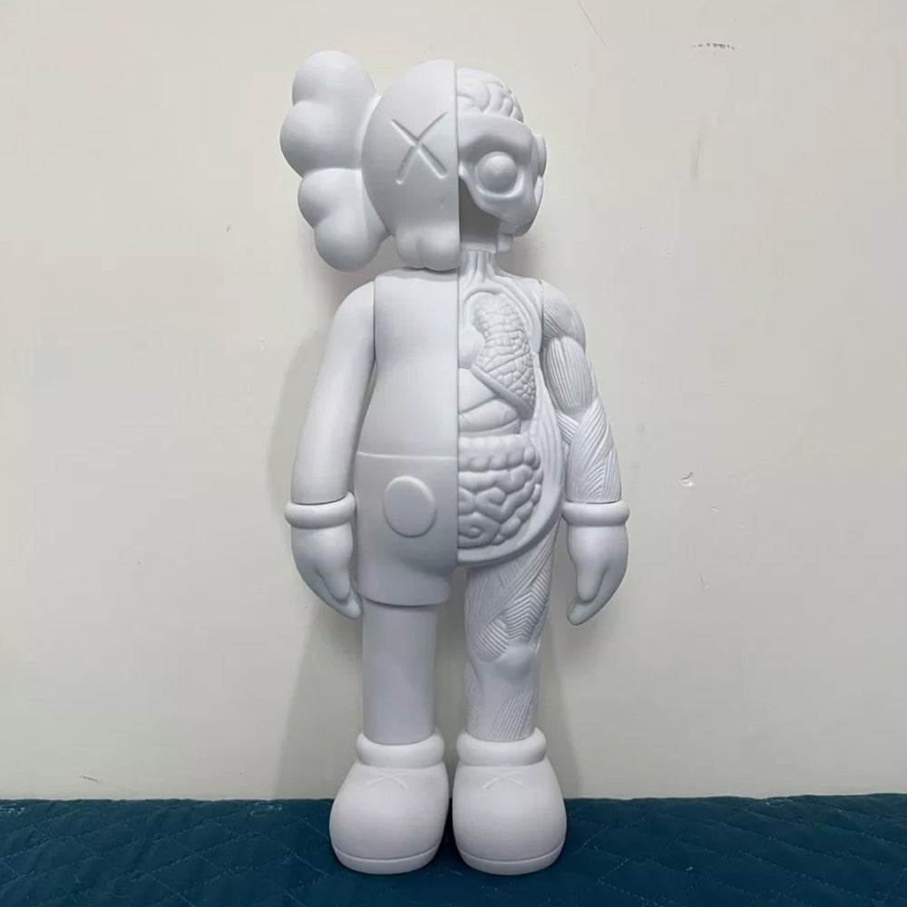 20cm KAWS-Style Art Toy Figure – Collectible Vinyl Doll with Display Box, Modern Home Decor