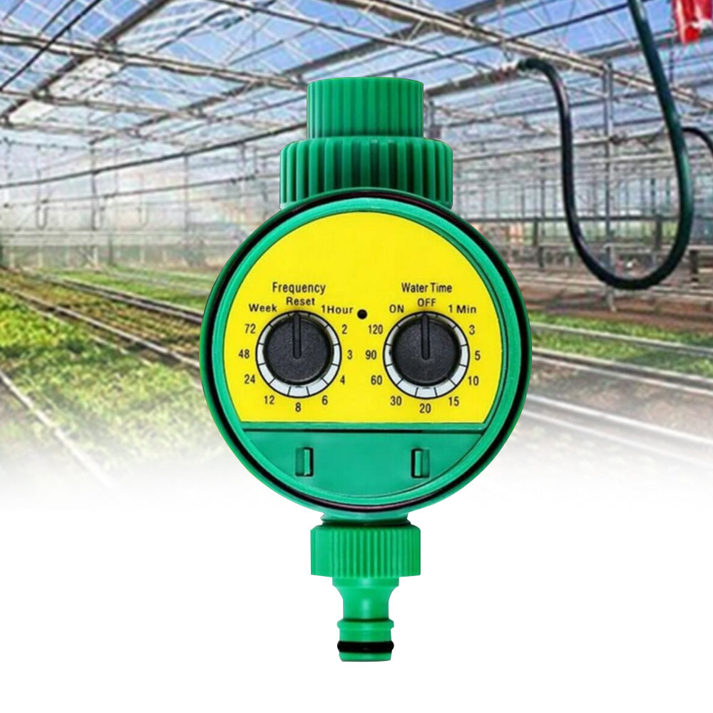 Automatic Water Tap Dual DIP Timer Garden Hose Watering Irrigation Controller