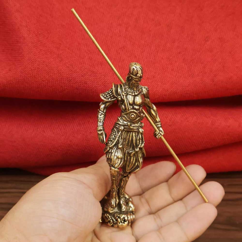 Black Myth 3D Wukong Figurine Ornaments Wukong Brass Miniature Figurines
