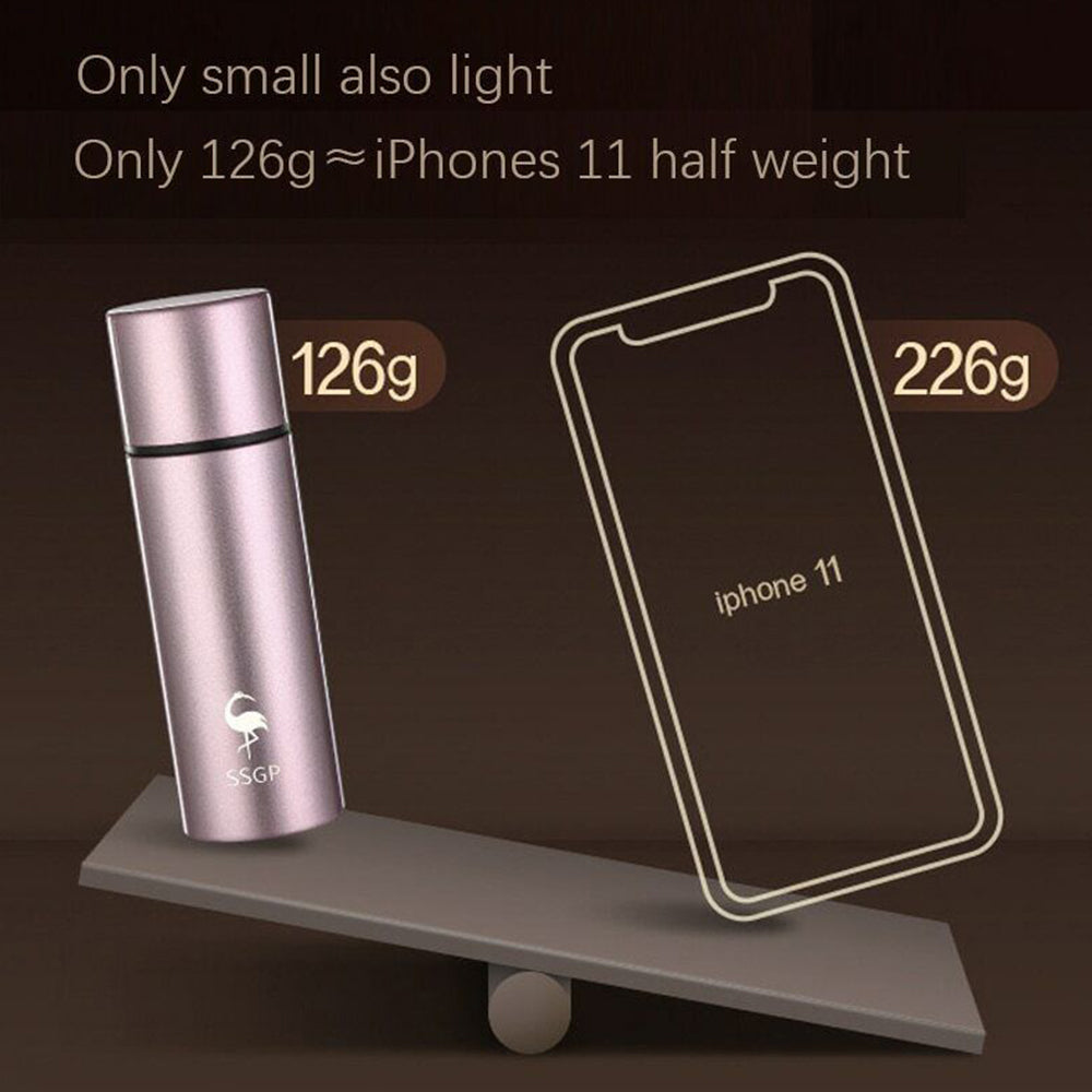 Thermos Water Bottle Mini Coffee Mug Vacuum Insulated for Hot Cold Drinks Office