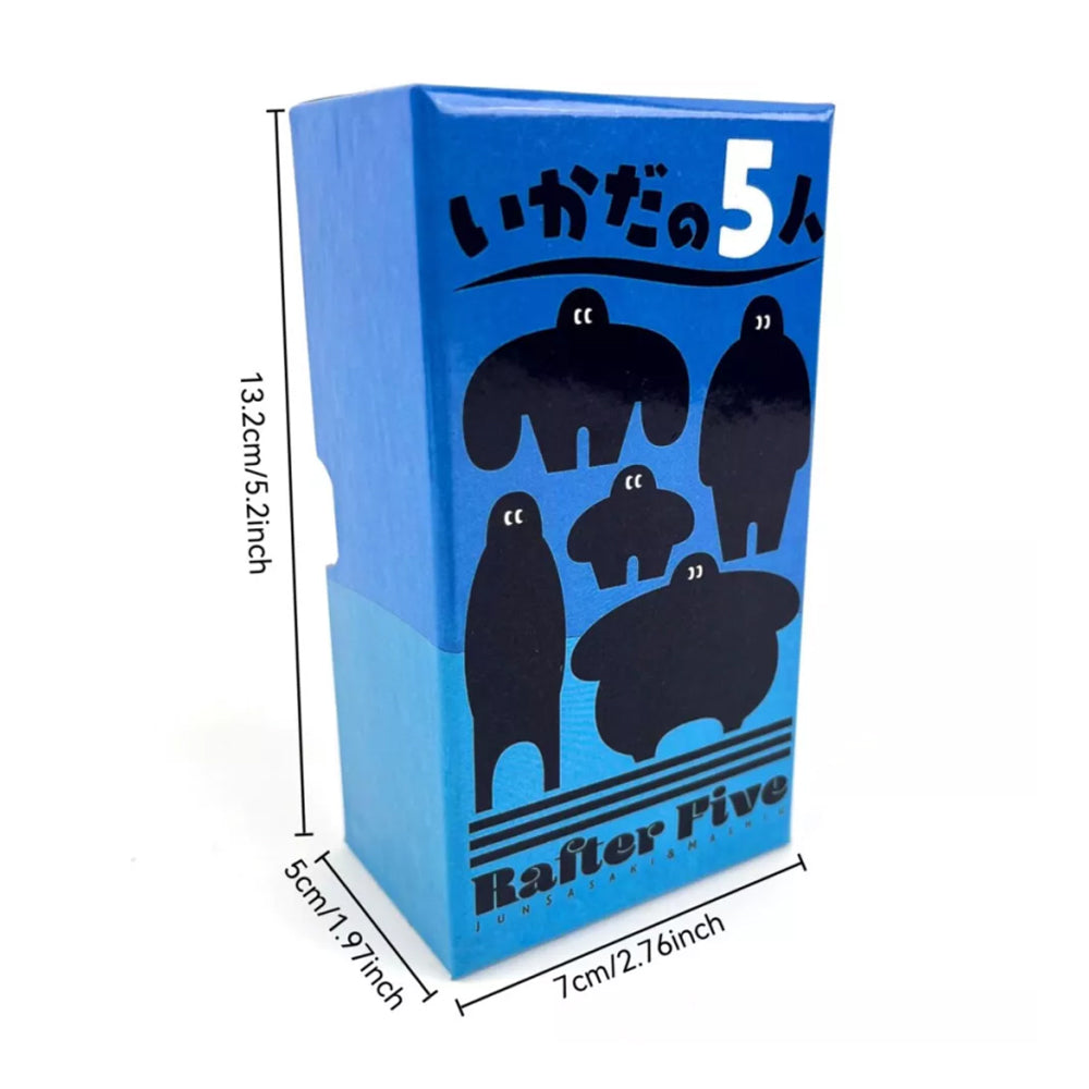 Oink Games Rafter Five 1-6Person Action Building Class Pparty Board Game Cards