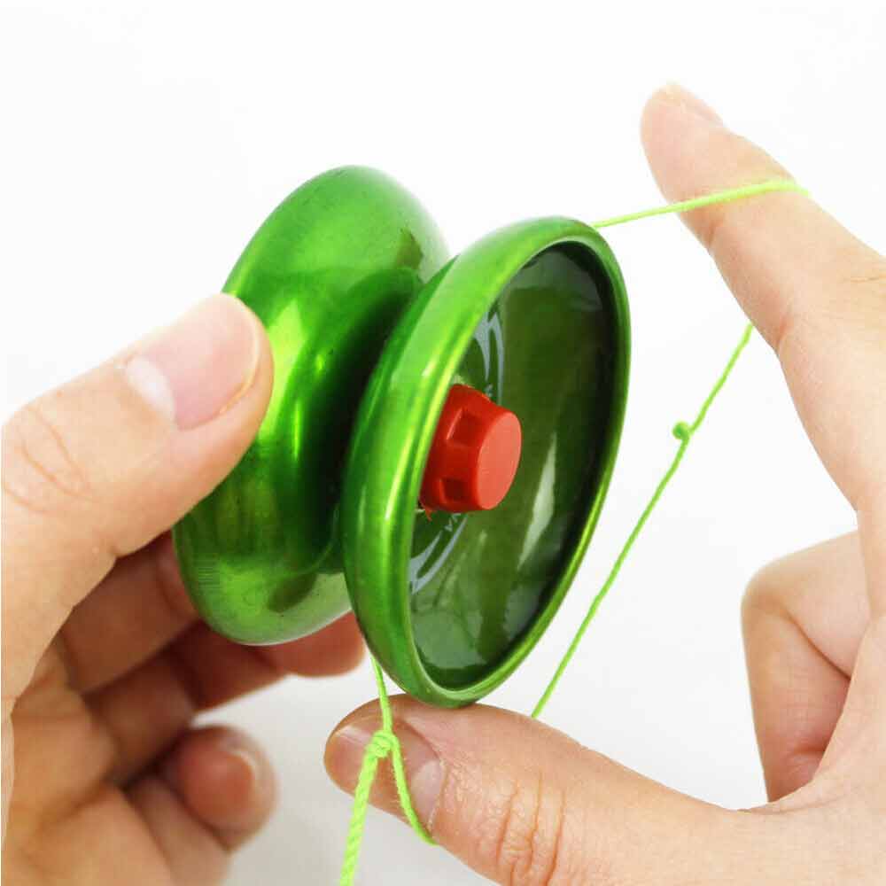 4PCS Aluminum Professional Yo-Yo Bundle Bearing Ball Kids Toy Magic YoYo