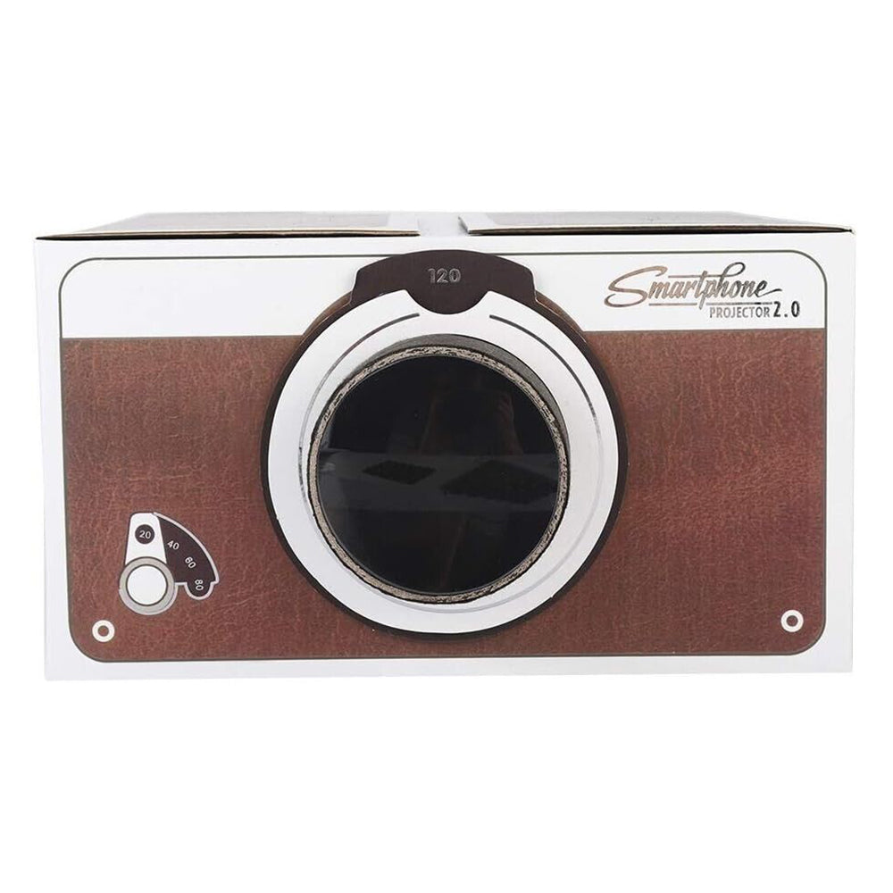 Mini DIY Home Portable Smartphone2.0 Mobile Phone Projector Amplifier Home