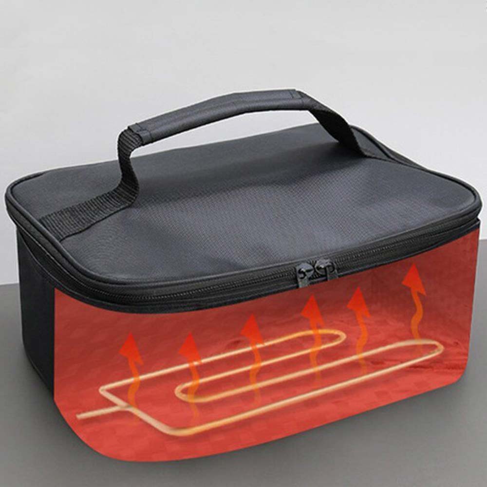 Car 12V Portable Microwave 12V Heated Electric Lunch Box Food Warmer