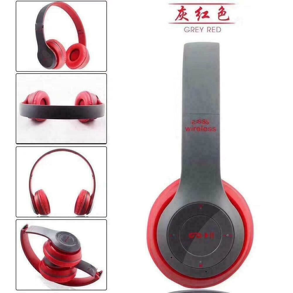 Wireless Bluetooth 5.1 Headphones with Noise Cancelling Over-Ear Earphones