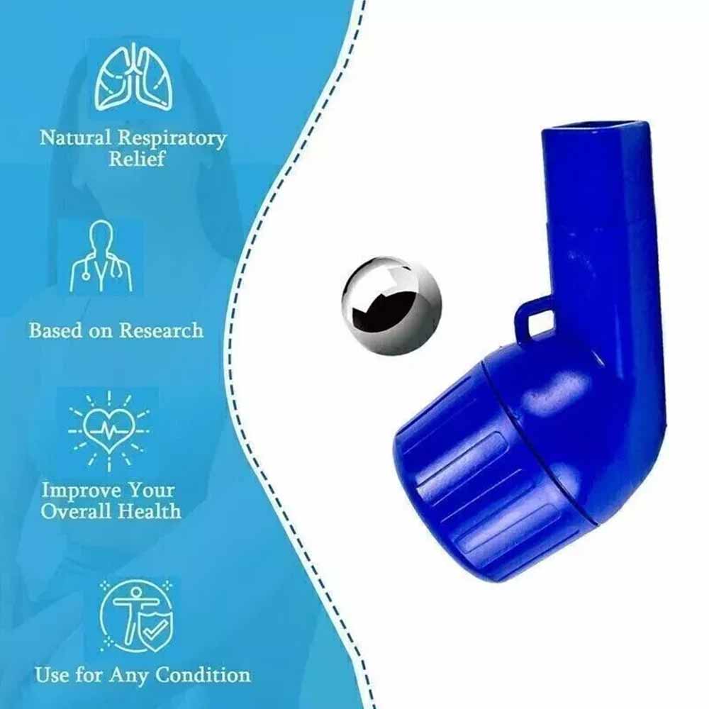 Lung Exerciser & Mucus Remover Naturally Clear Mucus with The Breathing Aid NEW