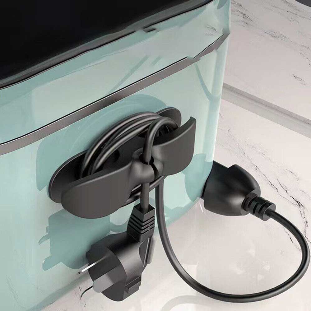 5X Wire Cable Organizer Holder Cord Wrapper Winder for Kitchen Appliances