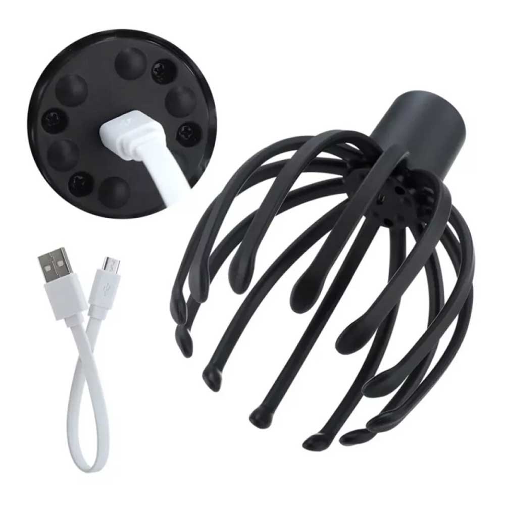 Octopus Scalp Massager, Electric Scalp Massager with 3 Modes Head Massager Relax