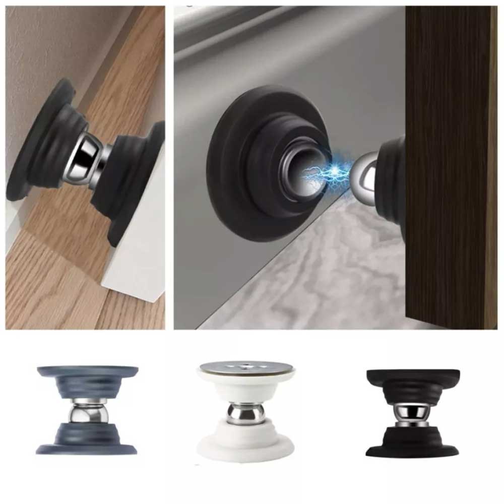 Universal Magnetic Door Stop Holder Catch Stops Anti Collision Door Stopper