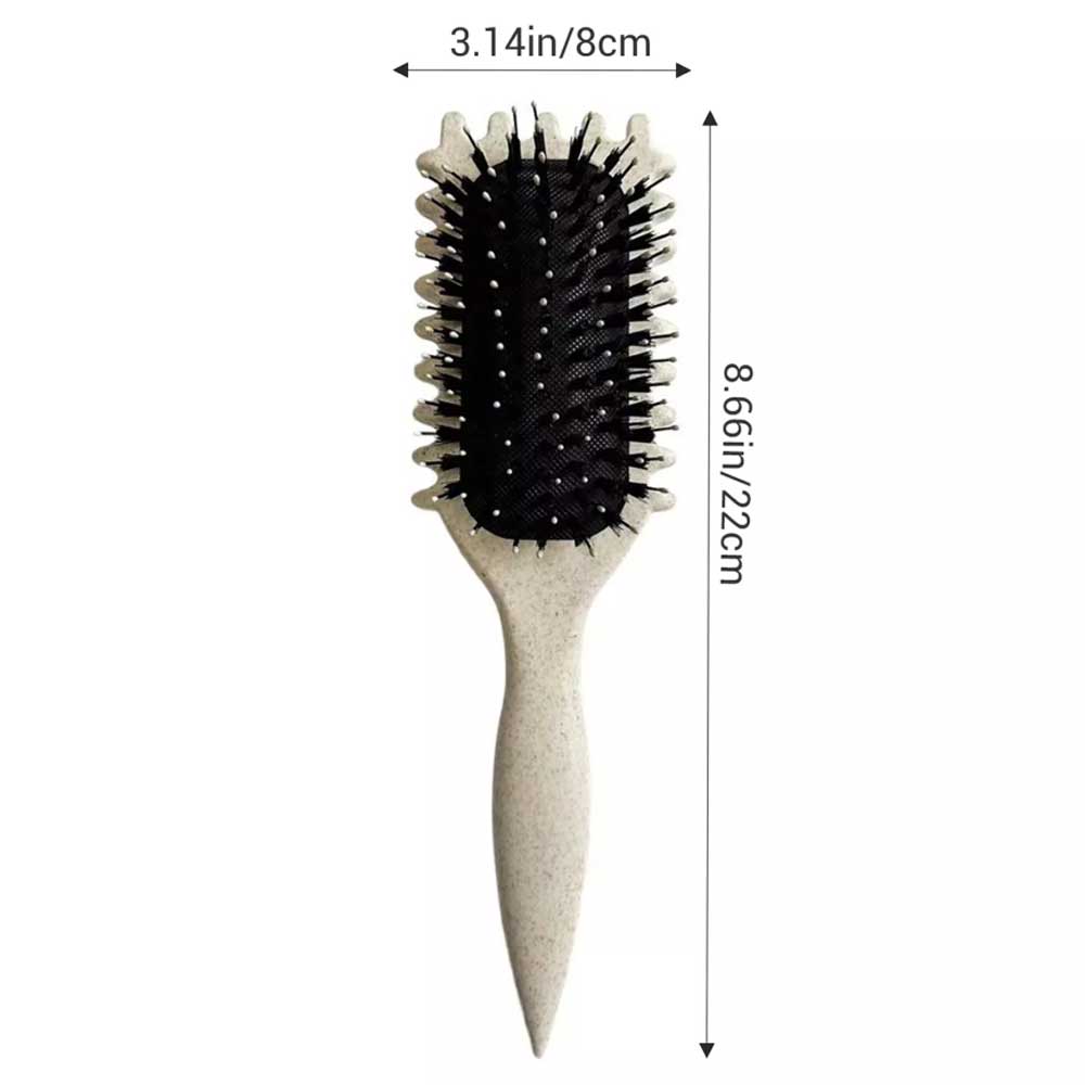 Women Curl Define Styling Defining Brush Hair Stylishing Tool Curl Brush Comb