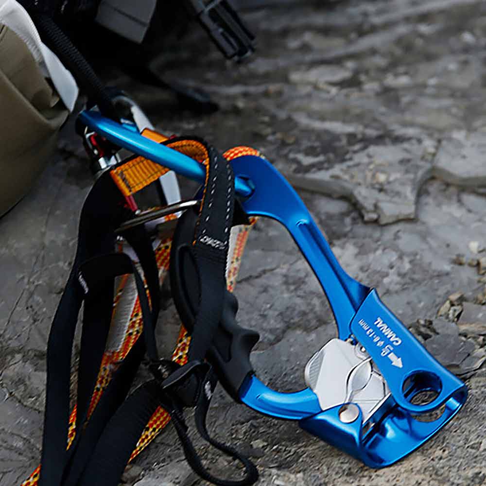 Right Hand Ascender Rock Tree Climbing Gear Professional Roping Device for 8~13m