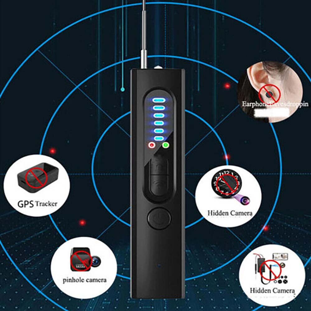 Hidden Camera Detector Anti Spy Bug GPS Tracker Finder Scanner Device Hotel Car