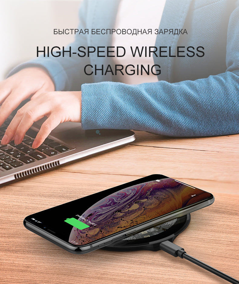 30W Wireless Charger Mat Pad Fast Charging For iPhone 14 13 12 Pro Samsung S23+