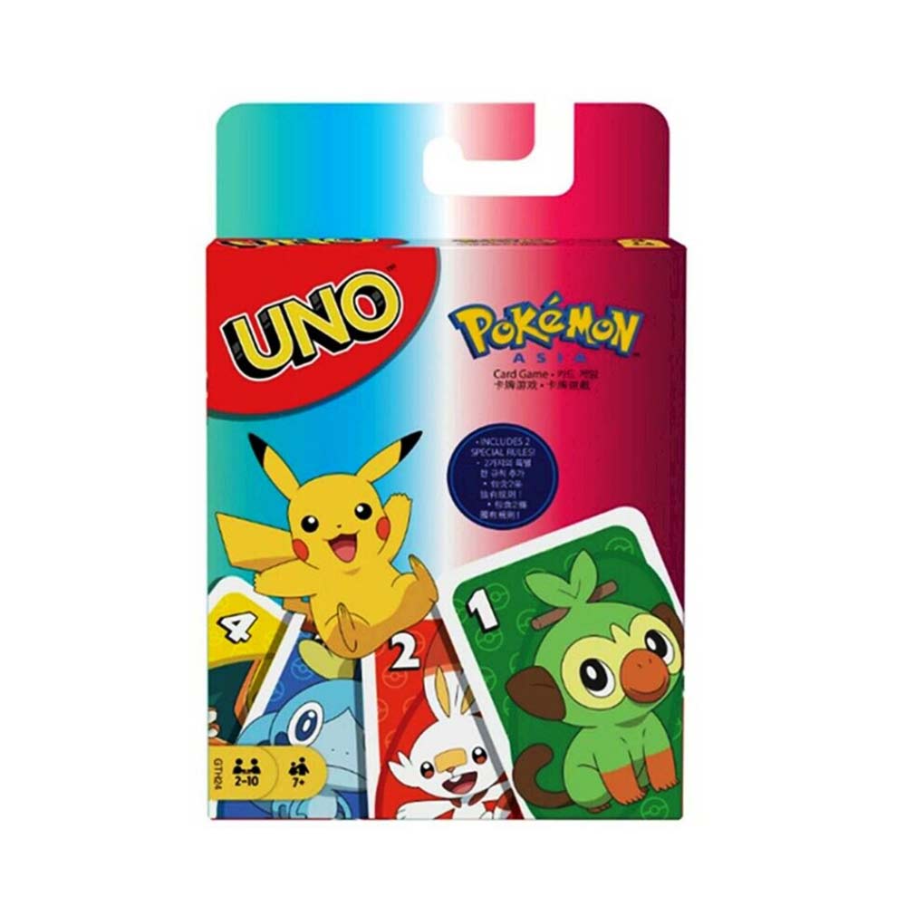 For UNO Board Game Card Pokémon Mario Frozen