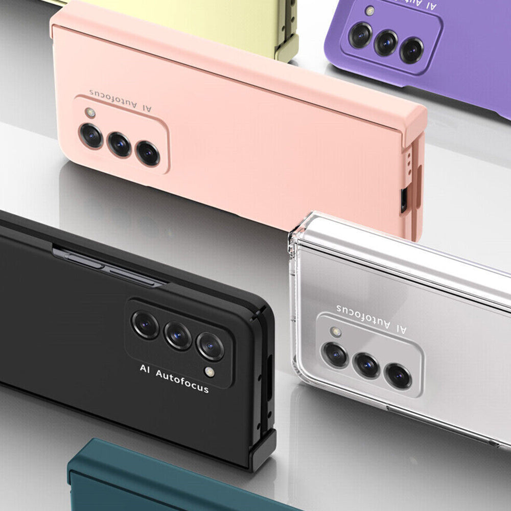 Full Cover Shockproof Hybrid Case With Pen Holder For Galaxy Z Fold 4 / Fold 3