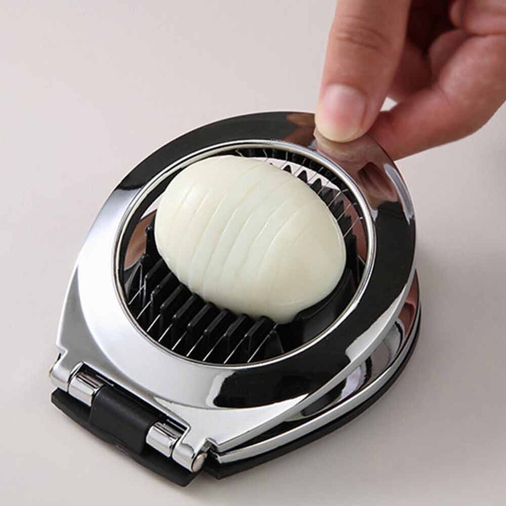Egg Slicer Stainless Steel Mushroom Kitchen Chopper Tomato Boiled Cutter