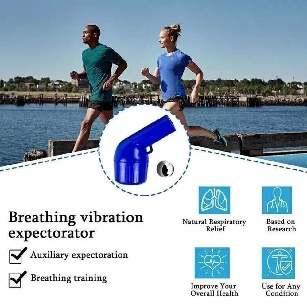 Lung Exerciser & Mucus Remover Naturally Clear Mucus with The Breathing Aid NEW