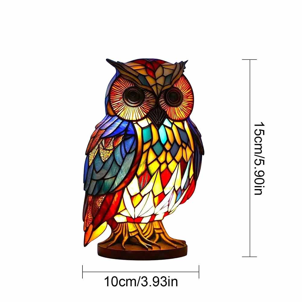 Colorful Dinosaur/Owl/Turtle/Mermaid/Unicorn/Wolf Animal Table Lamp Night Light