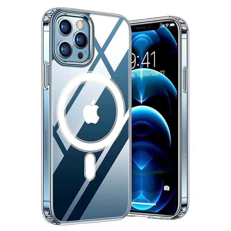 For iPhone 16 Pro Max Plus MagSafe Shockproof Case Screen & Lens Protectors Set