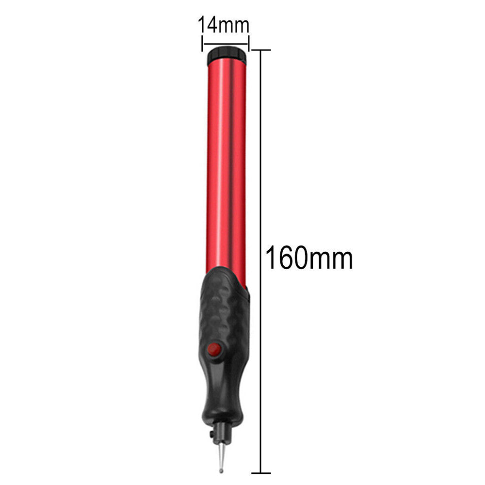 1X Random Color Electric Micro Metal Glass Ceramic Wood Diamond Engraving Tool Pen