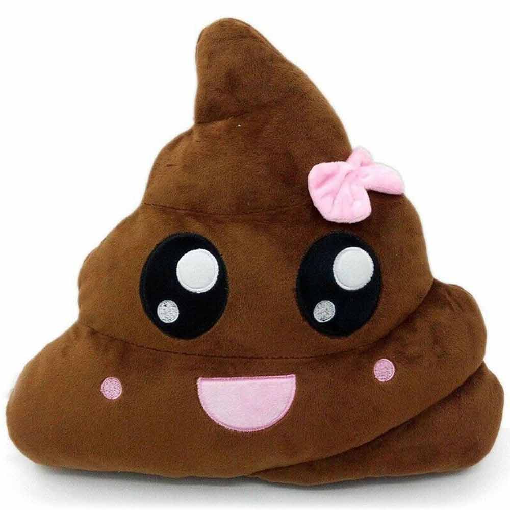 30cm Poo Family Emoji Emotion Pillow Stuffed Plush Cushion Pillow Funny Doll