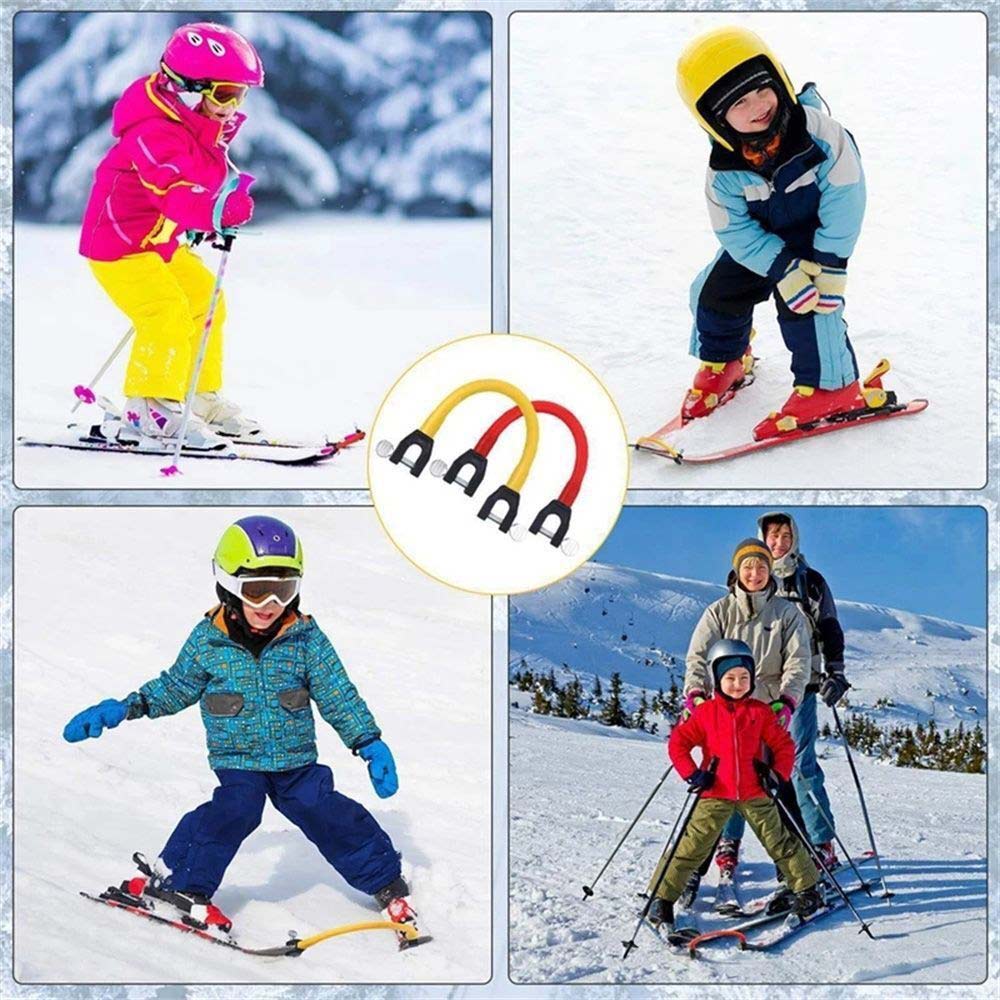 Snowboard Tip Connector Ski Training Aids Children Adult Skiing Wedge Aid