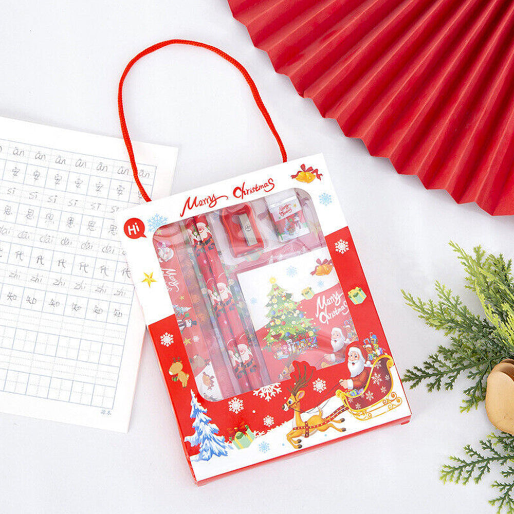 Christmas Stationery Gift Kit Pencil Set For Primary School Children Drawing