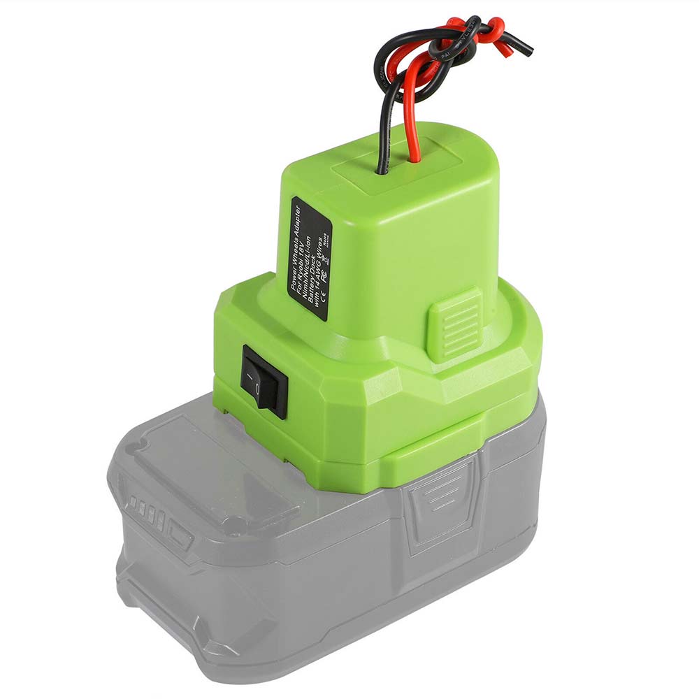 For Ryobi One+ 18V Ithium-ion Batteries DIY Battery Output Adapter Converter
