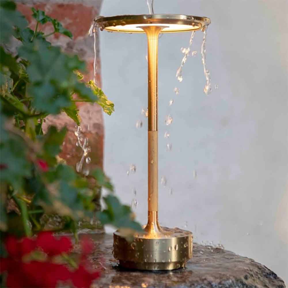 Rechargeable LED Table Desk Lamp Cordless Night Light Bar Hotel Decor