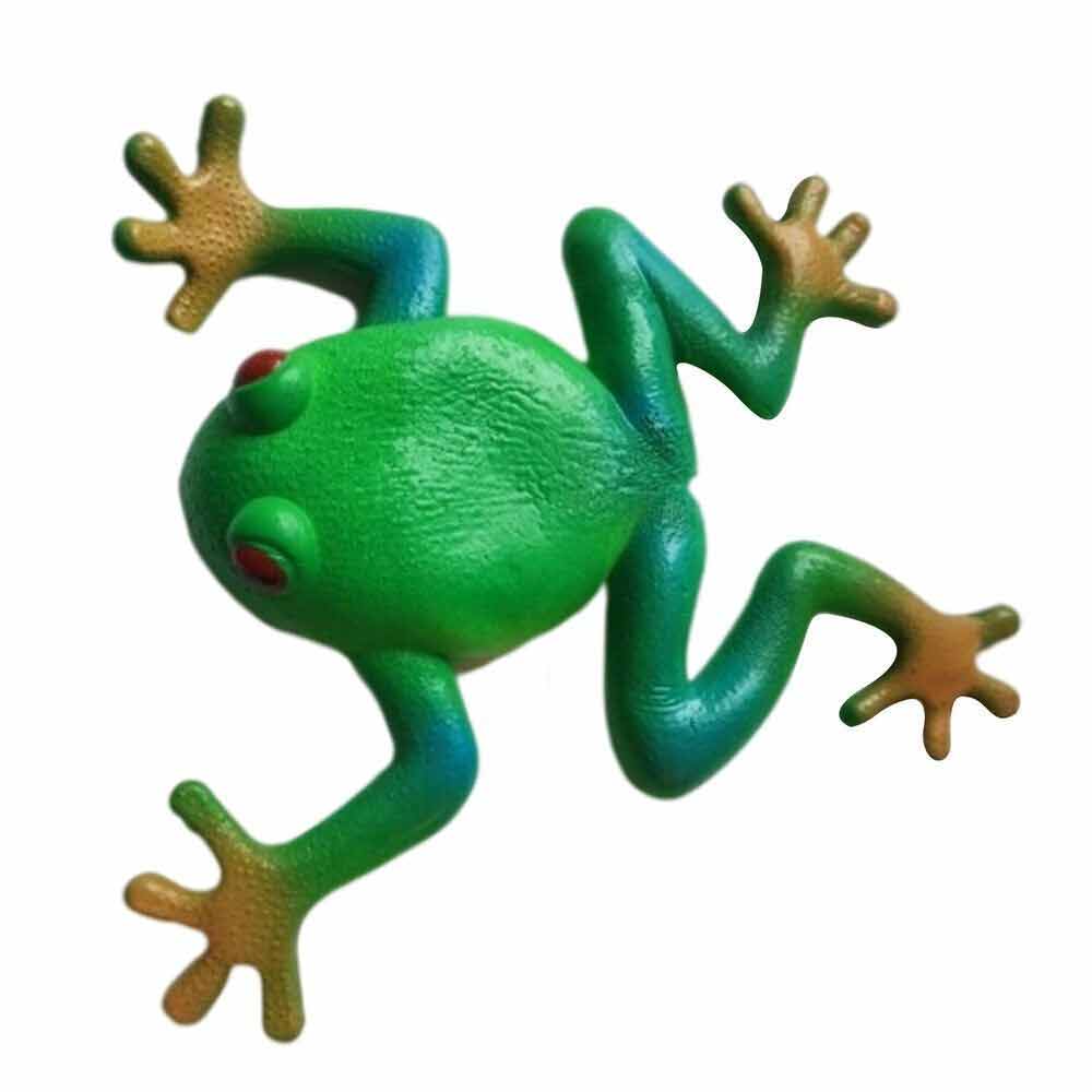 Frog Model Tricky Toy Soft Rubber Fake Frog Simulation Decompress Frog Toys