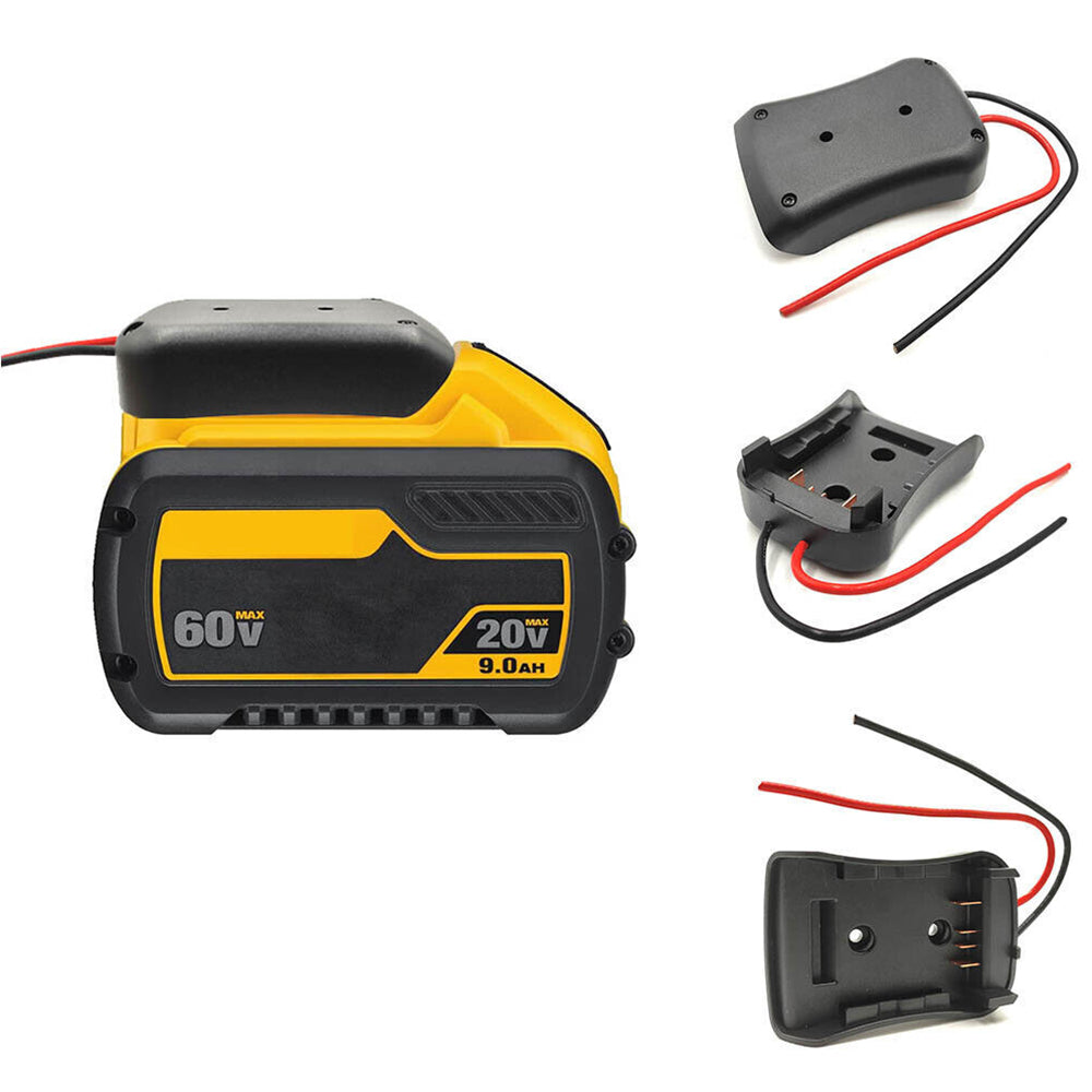 Lithium Battery Adapter for DeWALT Flexvolt 54/60V Max Battery Dock Connector