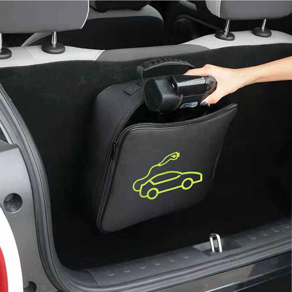 EV Car Charging Cable Storage Bag Portable EV Charger Cable for Jump Cables Power