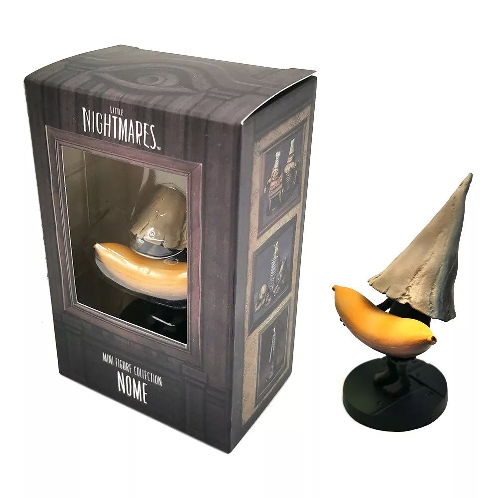 Little Nightmares Six & Nomes PVC Figure Set –Style Yellow Raincoat Model, Collector Display Statue