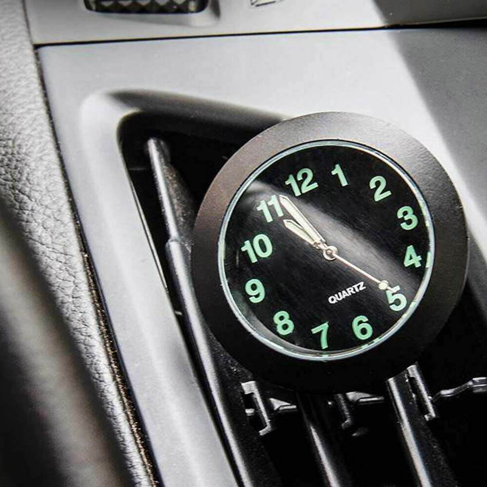 Luminous Gauge Clock Car Interior Quartz Analog Watch Auto Dashboard StickyDecor