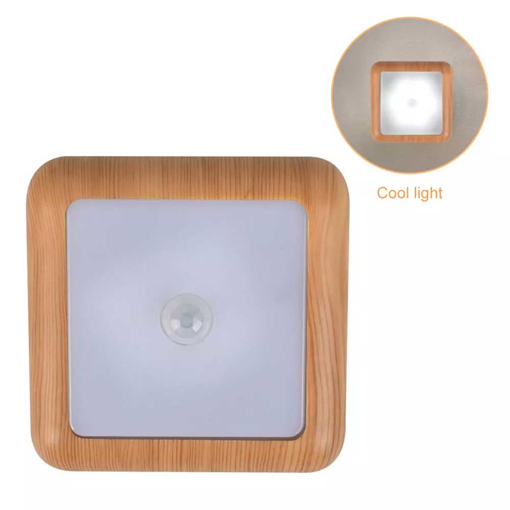 Motion Sensor Night Light – 6 LED Battery-Powered for Closet, Cabinet & Wall