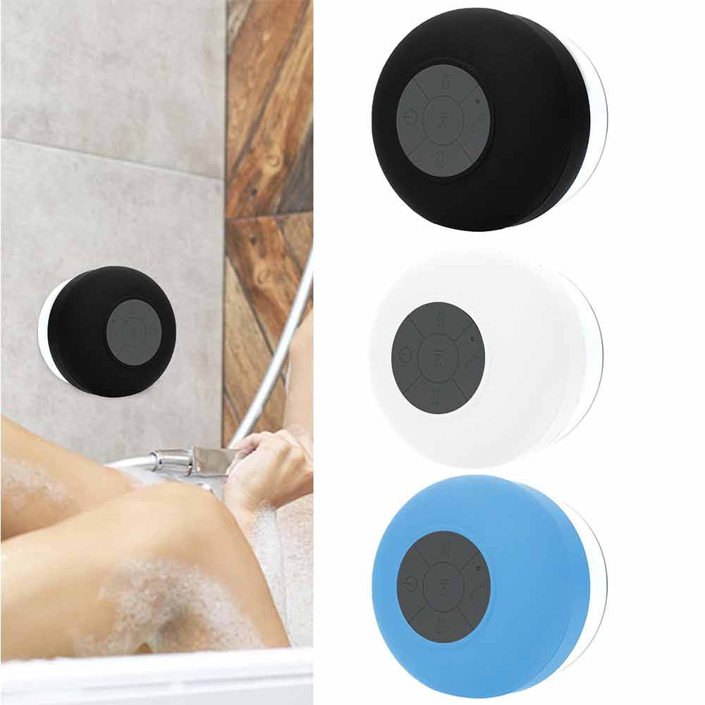 Bluetooth 5.0 Speaker with Suction Wireless Shower Speaker Waterproof