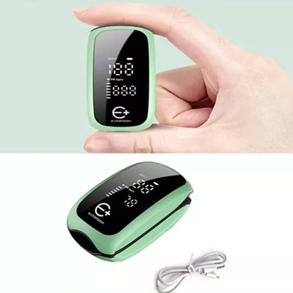 OLED Finger Pulse Oximeter Rechargeable Blood Oxygen SpO2 Monitor Heart Rate