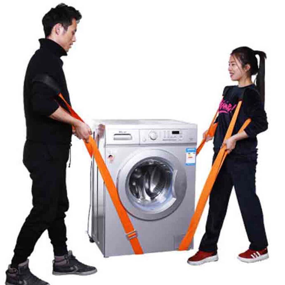 Adjustable Lifting Furniture Forearm Cargo Carry Belt Moving Straps 2 People