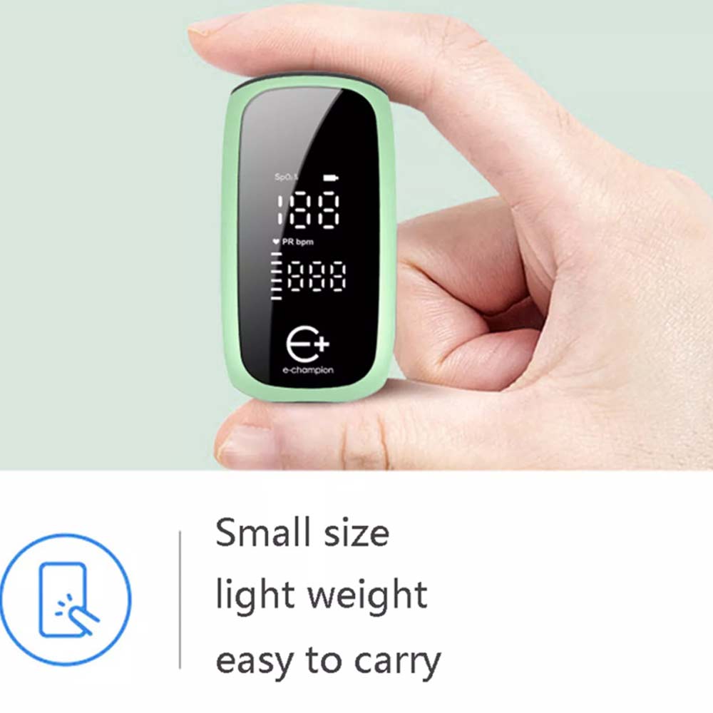 OLED Finger Pulse Oximeter Rechargeable Blood Oxygen SpO2 Monitor Heart Rate