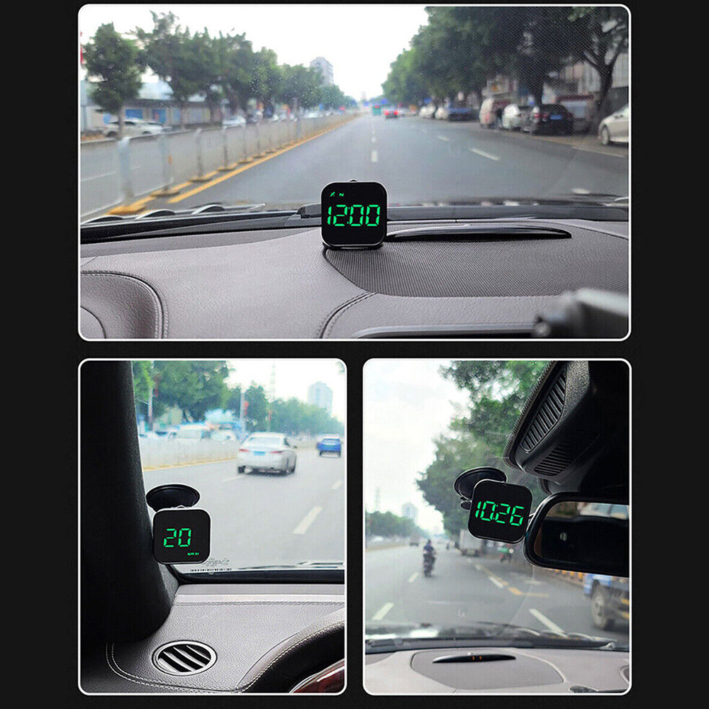 CAR DIGITAL GPS SATELITE SPEEDO SPEED MPH KMH HUD HEAD UP DISPLAY UNIVERSAL