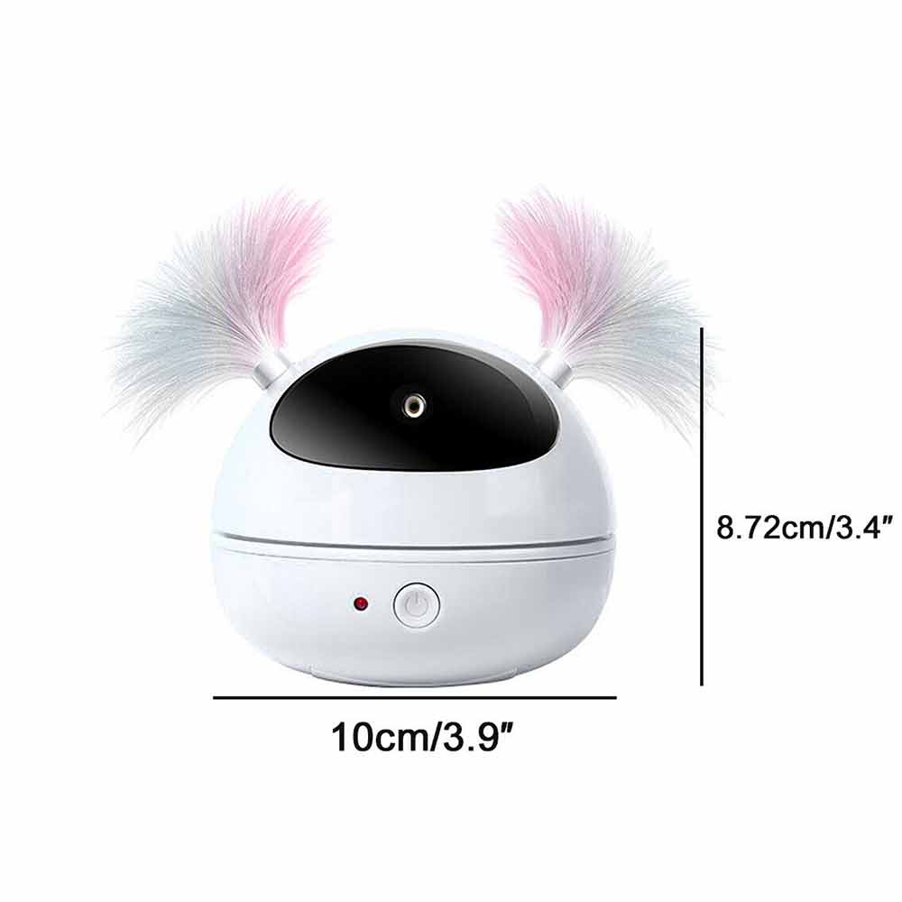 Automatic Laser Cat Toy Interactive Smart Kitten Laser Toy Battery-Powered