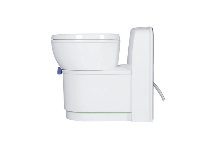 RV Caravan Toilet 3J-W5000 – Compact, Hygienic, Rotating Bowl, 17.2L Tank