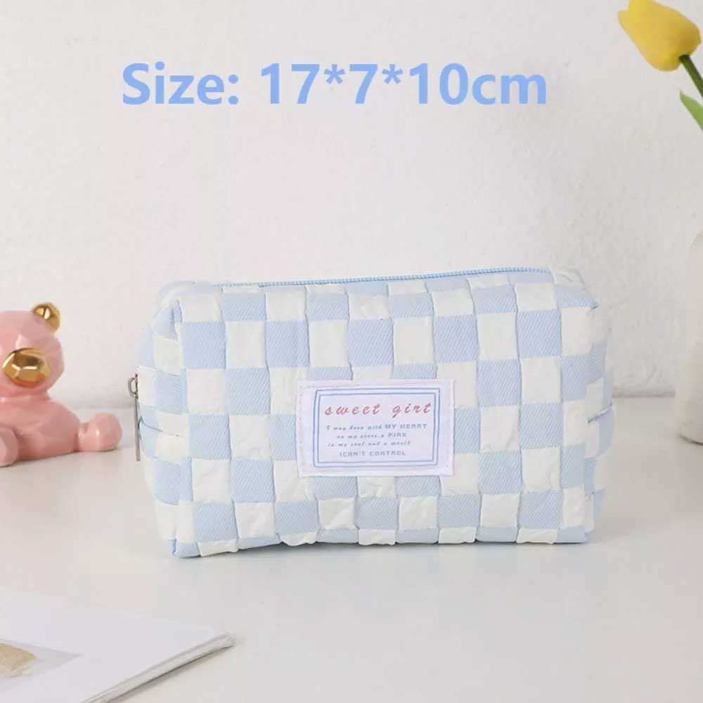 Large Capacity Pencil Case Zipper Pen Storage Bag Portable Pencil Box Gift