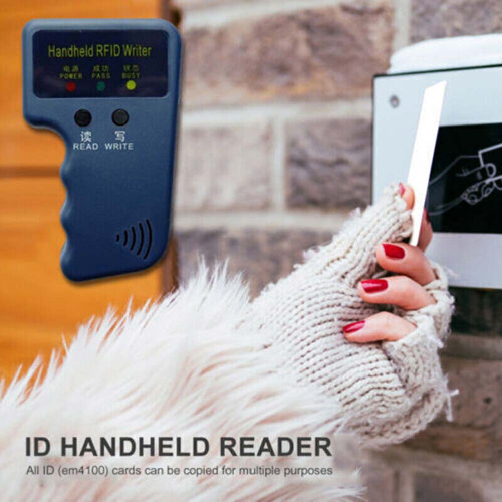 Handheld RFID ID Card Copier Reader Writer Writable Tags