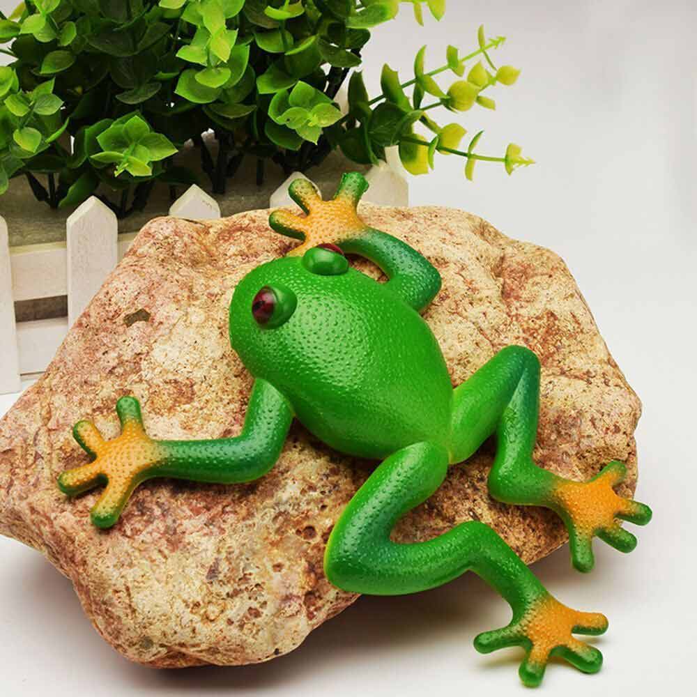 Frog Model Tricky Toy Soft Rubber Fake Frog Simulation Decompress Frog Toys