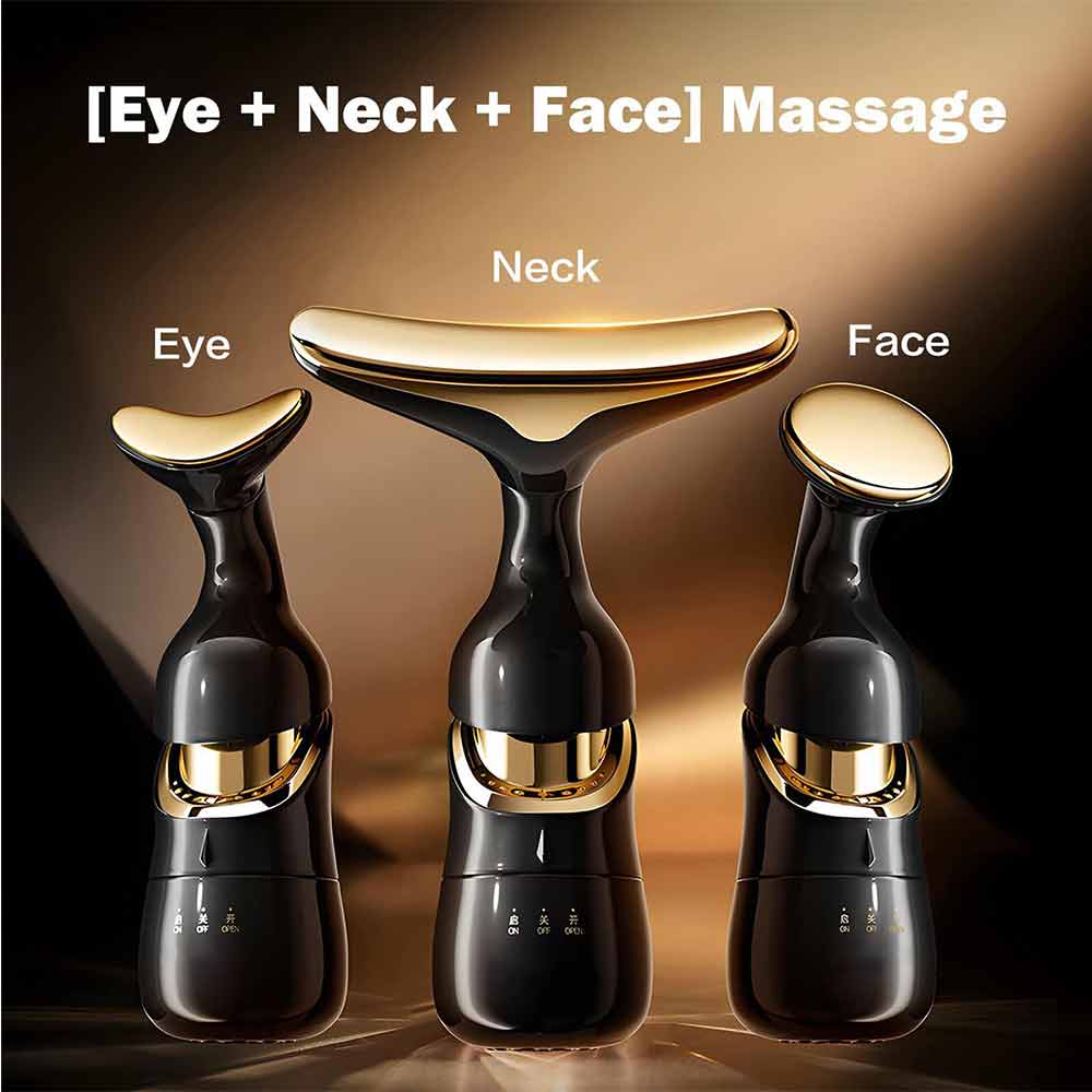 Electric Facial LED Beauty Neck Face Lifting Face Massager Anti Aging Care Women