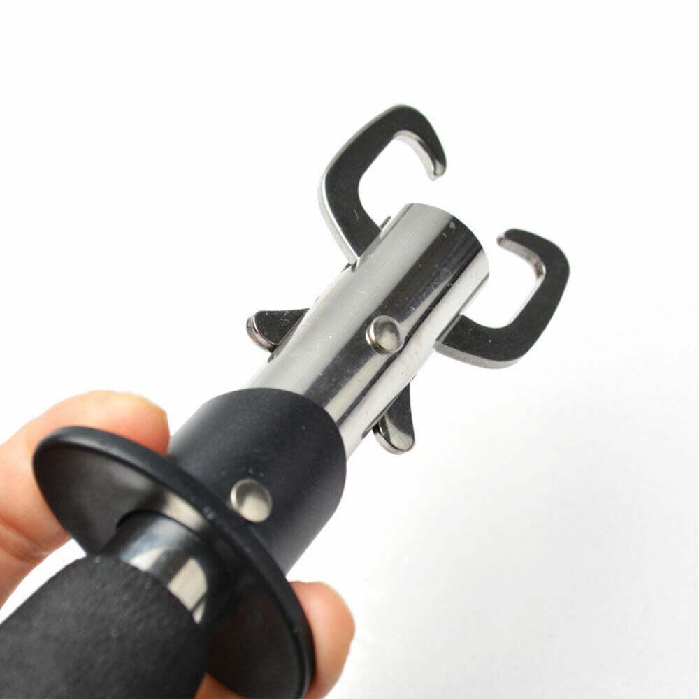Fish Plier Fishing Remover Tool +Scissors Set Grip Trigger Lip Grabber