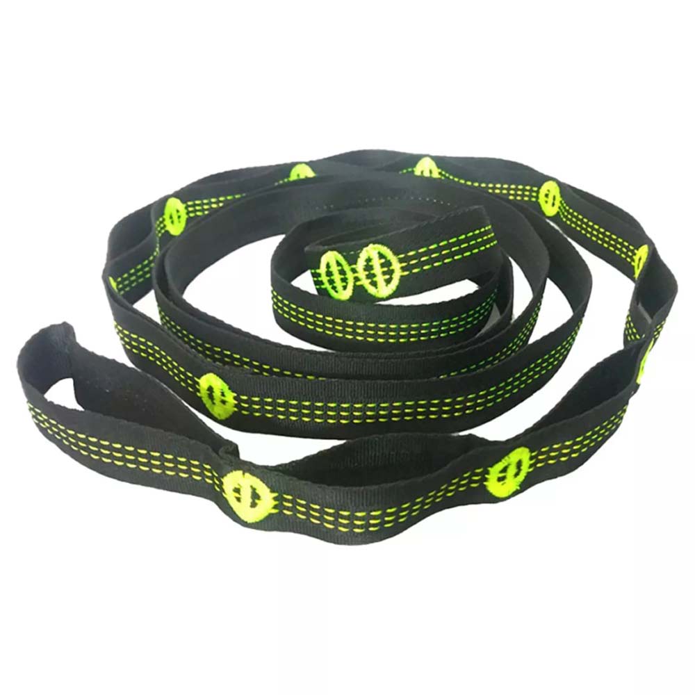 Camping Hammock Tree Strap Heavy Duty No Stretch Suspension Strap System